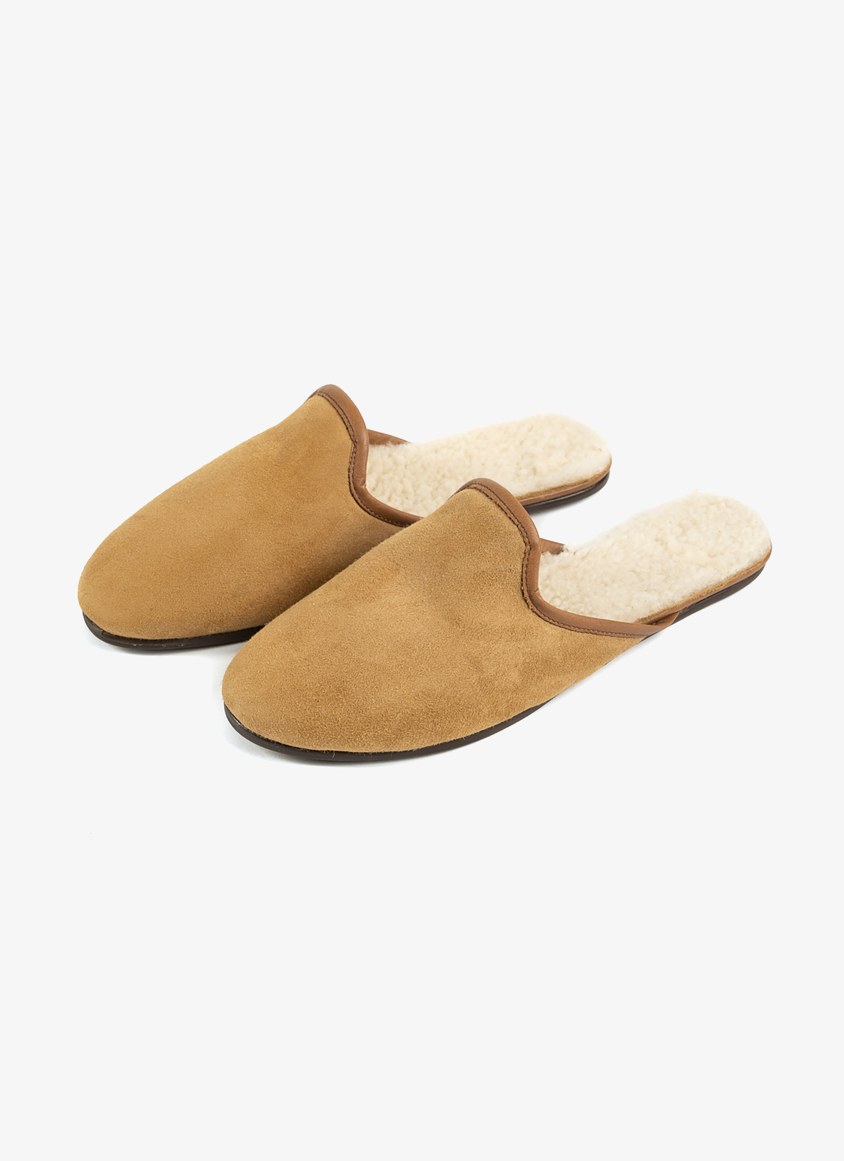 Womens lined deals slippers