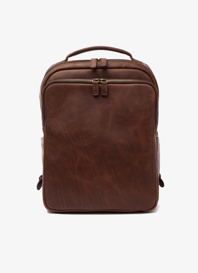 【バリー■未使用級】現行近　リュックサック　モノグラム　総柄　ブラウン 20180102_CommuterBackpack_7480