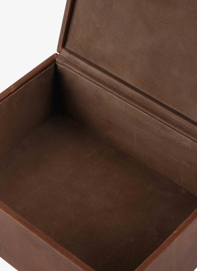 Leather Keepsake Box | Timeless Storage for Cherished Items