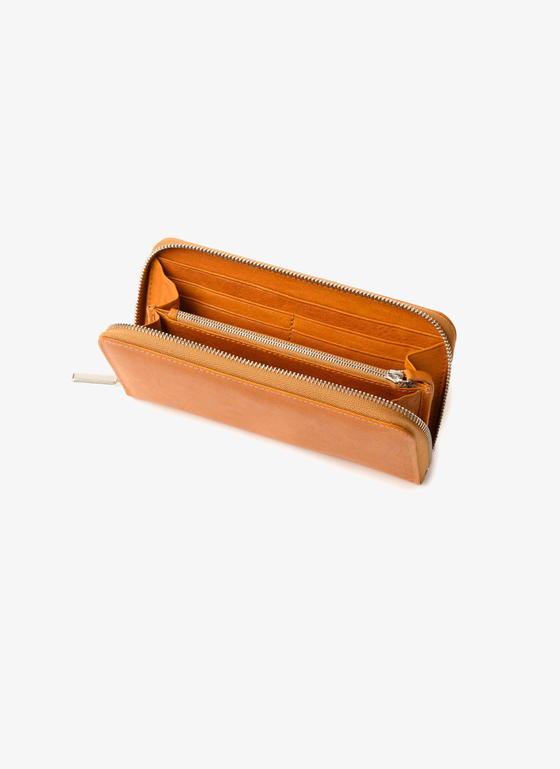 Leather Zip Wallet - Moore & Giles