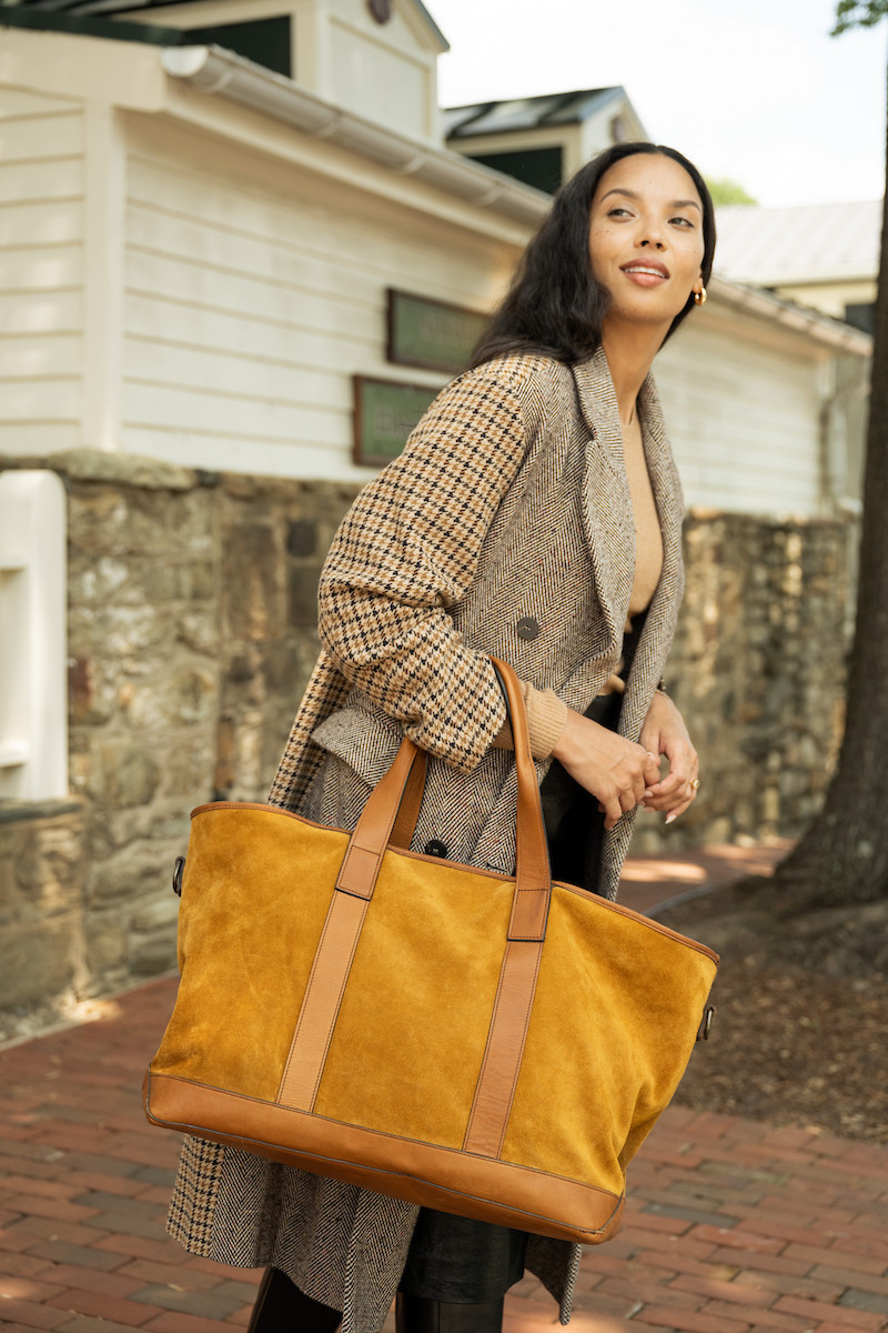 Leather Overnight Bag | Alex Travel Bag | Moore & Giles