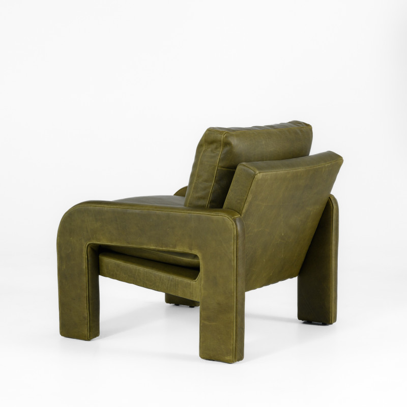 ( ^ω^ ) Luxury Leather Chair | Ivy Chair | Moore & Giles