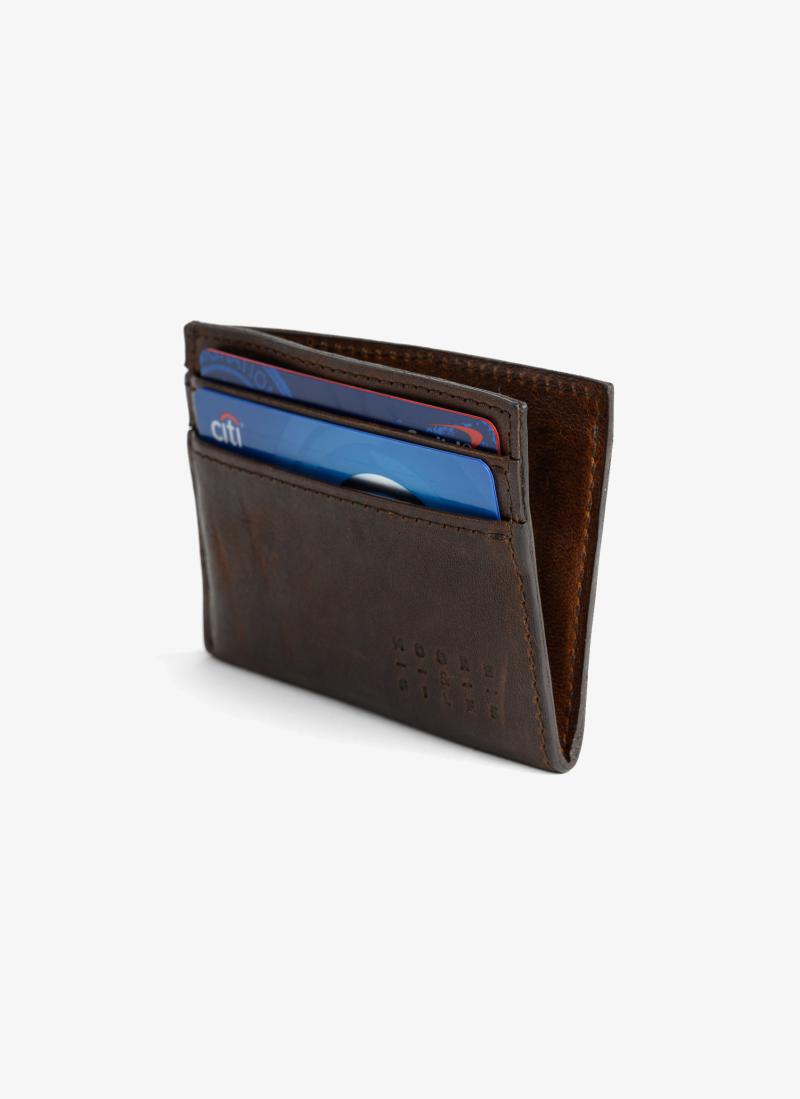 Leather License Wallet - Moore & Giles