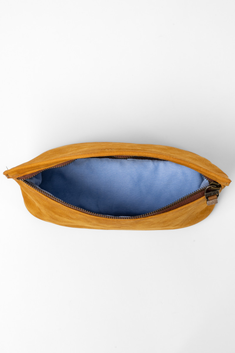 Small Reclaimed Zip Pouch - Moore & Giles
