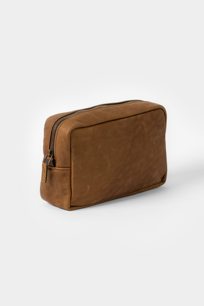 Reclaimed Wash Bag - Moore & Giles