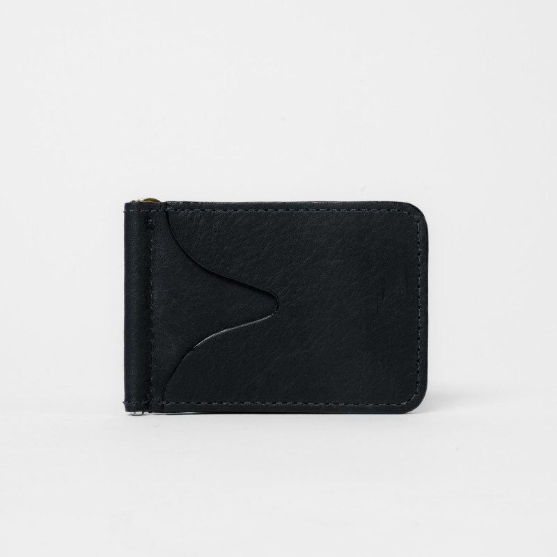 小物 INDIGO LEATHER STADS WALLET (MIDDLE) INDIGO LEATHER STADS WALLET (MIDDLE) – TMT OFFICIAL ONLINE STORE