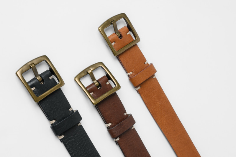 Leather Uniform Belt - Moore & Giles Leather Uniform Belt - Moore & Giles