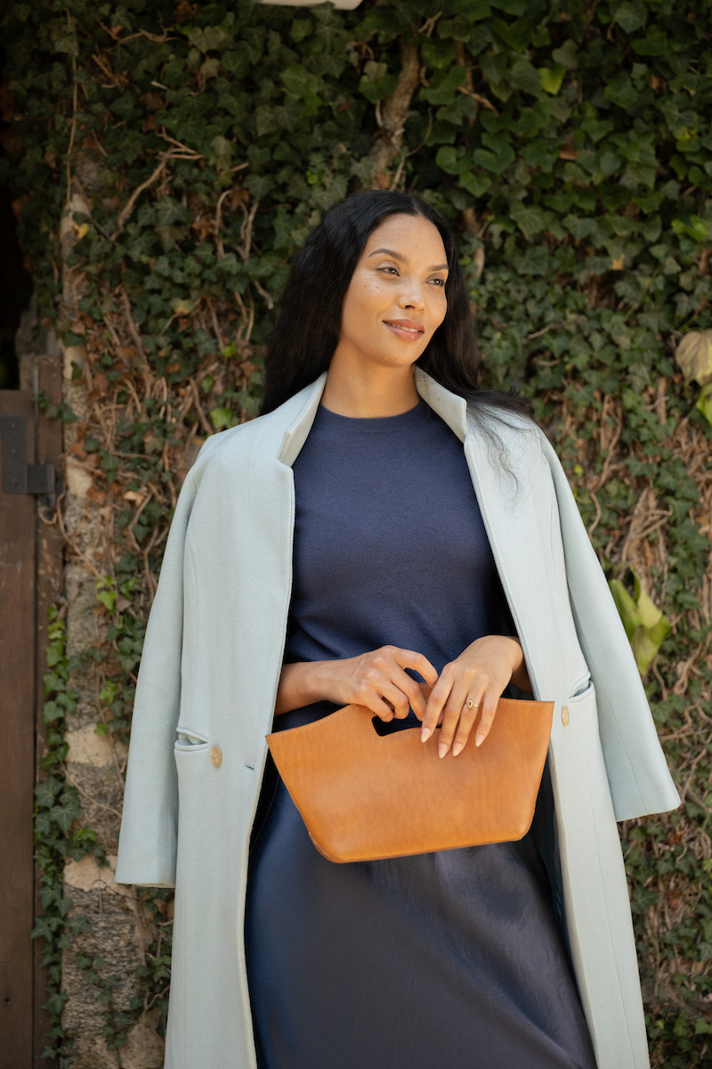Welden Leather Clutch | Moore & Giles